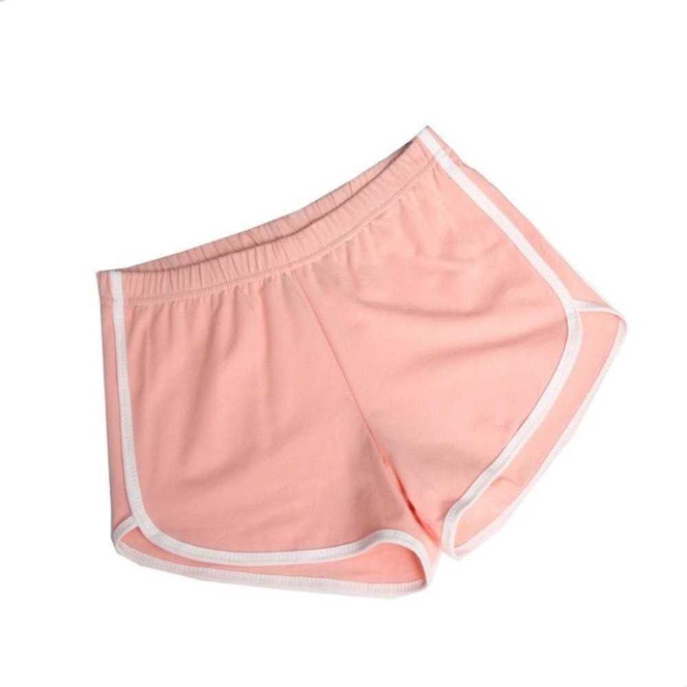 Women Sports Shorts Yoga Casual Gym Jogging_PINK